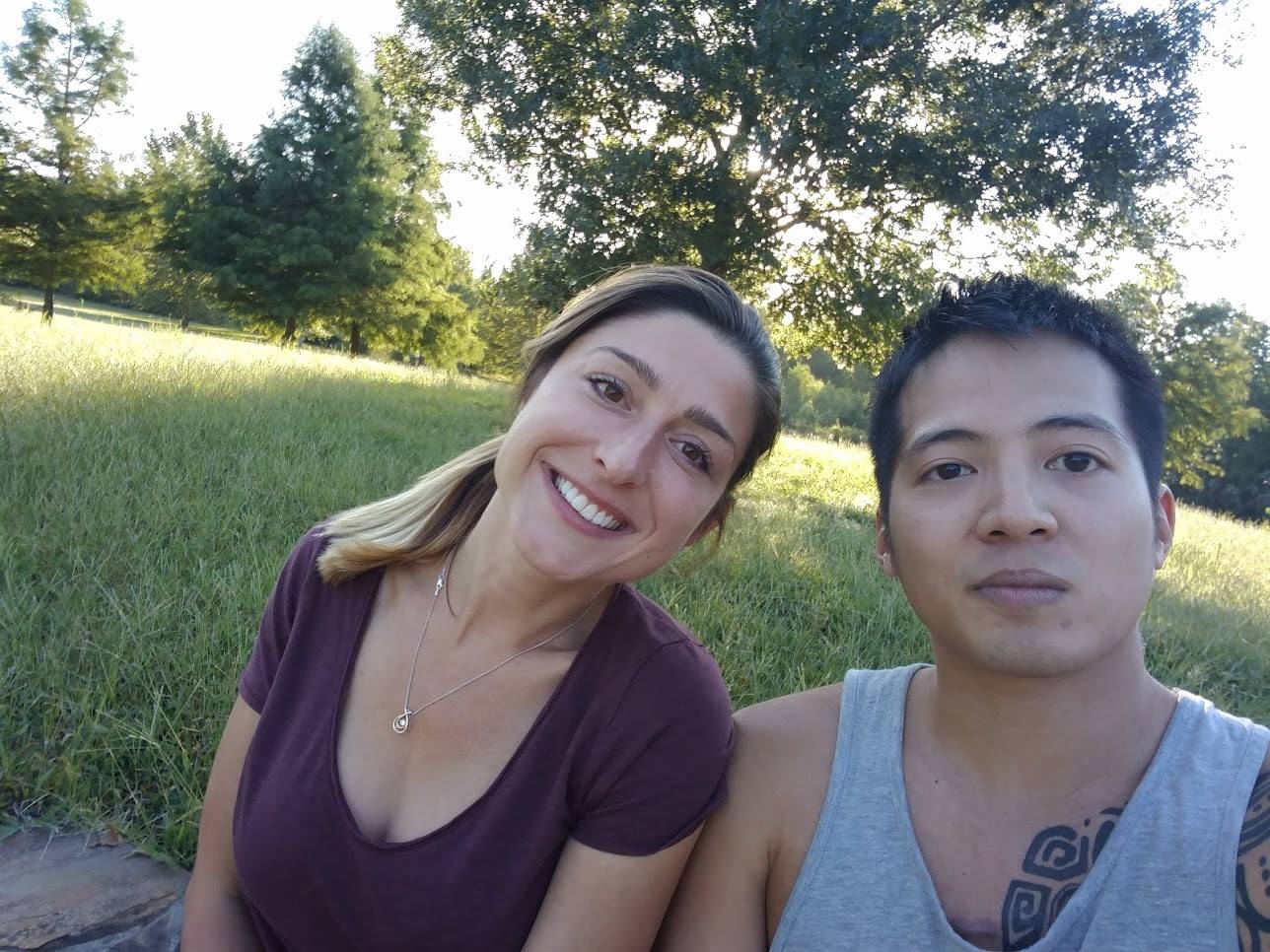 Selfie with Lauren in Memphis